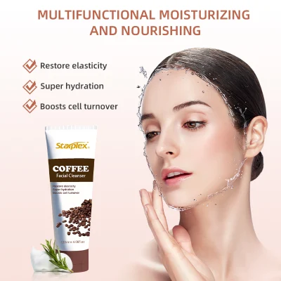 Starplex Organic Foam Cleanser Private Label Skin Whitening Facial Cleanser Deep Cleansing Coffee Face Wash