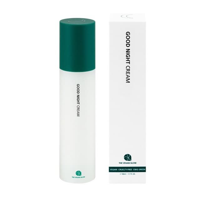 The Vegan Glow Good Night Cream 50ml (ChungCheong K-VENTURE Fair_Republic of Korea)