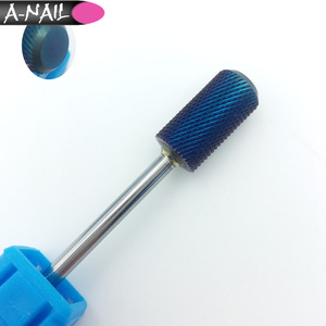 Tungsten Carbide Rainbow Coating Bits of Manicure Pedicure Tools Nail Drill Accessories