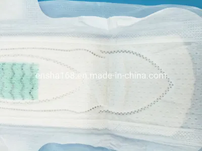 Ultra Thin Overnight 290mm Sanitary Napkin with Negative Ion