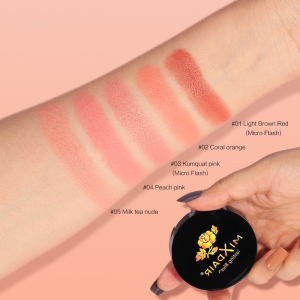 Vegan Custom Makeup Blush Palette Shimmer Matte Blush Single Powder Blusher Private Label Powder Blusher Palette Blush