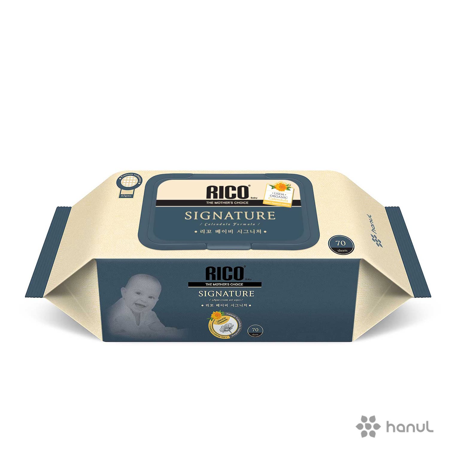 Wet Wipes /  Baby Wipes / Wet Tissue 'Rico Baby Signiture'