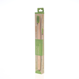 Wholesale 100% Biodegradable Natural Bambu Wood Handle Toothbrush Bamboo
