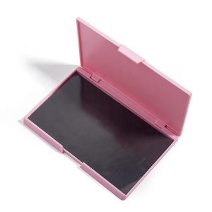 Wholesale Pink Palette 12 Pans 26MM Plastic Magnetic Private Label Empty Eyeshadow-palette