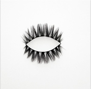 zm50628c Natural cross false eyelash dense roll become warped lifelike eyelashes