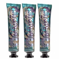 Marvis Toothpaste Whitening Lily Mint, Secret Rose,Osmanthus Mint 75ml