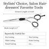 Hair Scissors 6'' 6.5" JP Steel Hair Cutting Scissors Barber Hair Shears Hairdressing Scissors Sliver Screw