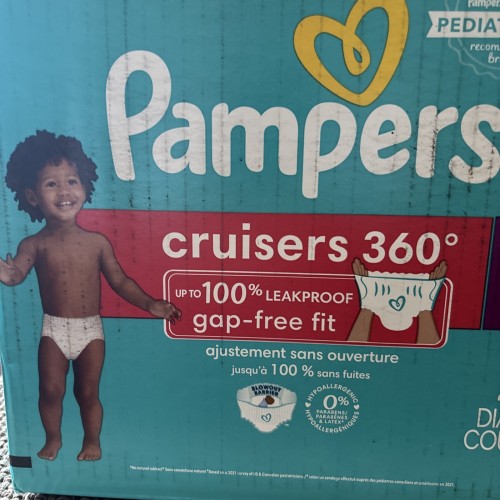 Pampers Cruisers 360 Pull-On Baby Diapers Size 6, 48 Count