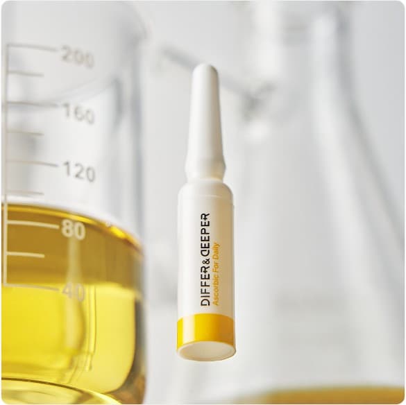 20% Ascorbic acid ampoule set only for Whitening