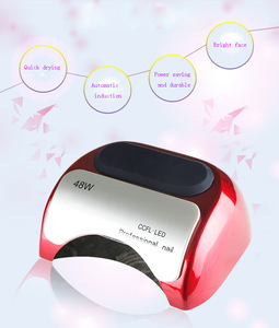 48W Nail Dryer - UV lamp for nail Polish UV Gel fast dry CCFL LED Nail tools with Automatic Sensor Salon Beauty Equipment