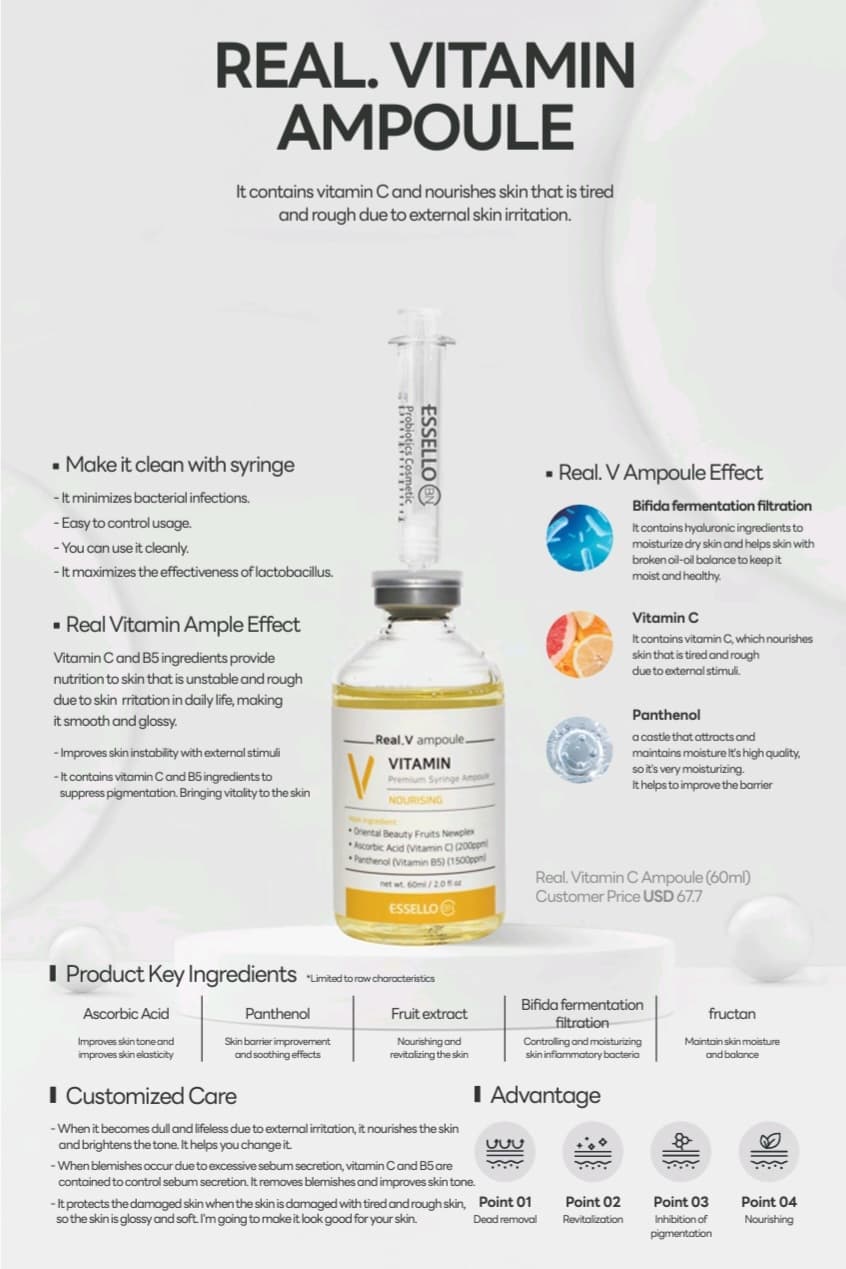 5 Kinds of Real Ampoules