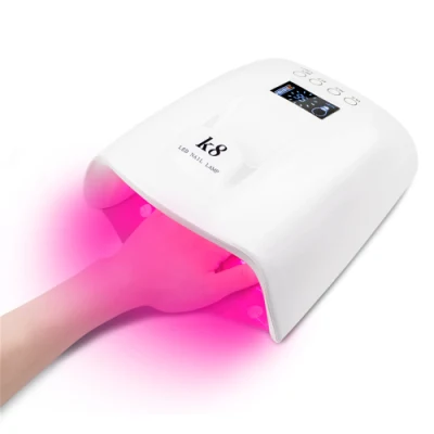 60W Rechargeable UV LED Smart Power Nail Dryer Lamp Phototherapy Lamp Nail Gel Polish Baking Lamp Nail Lamp