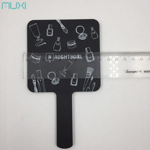 9*9cm Square Shape Small Handheld Makeup Mirror