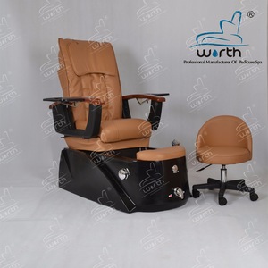 Aristocratic fashionable massage recliner european style pedicure chair for nail salon equipment