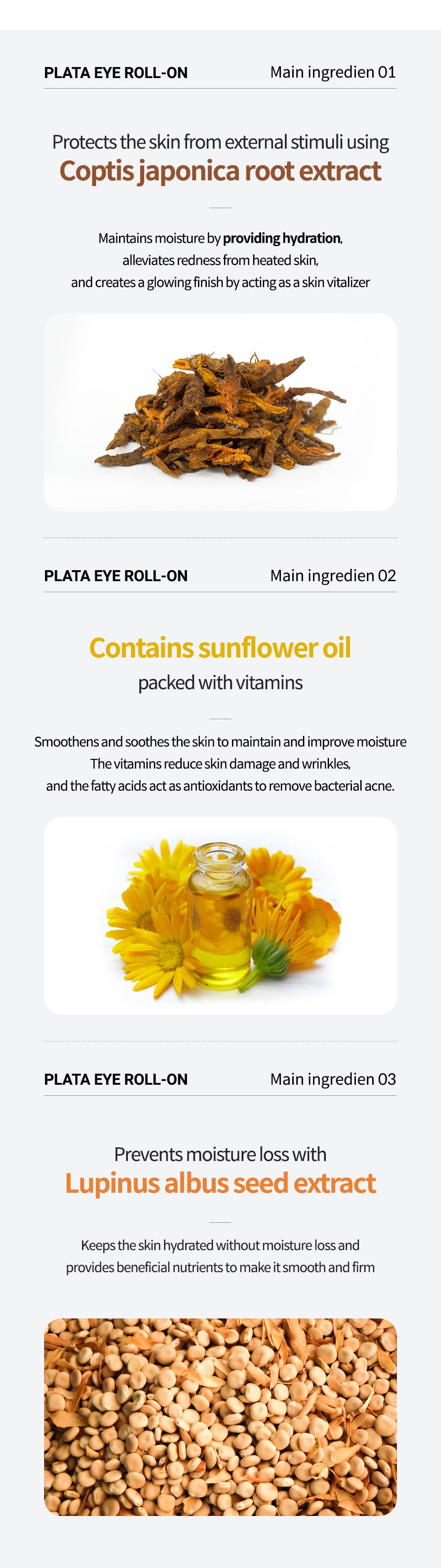 BELLEZA IDEAL Plata Eye Roll-on 20ml