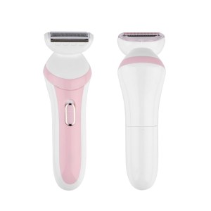 China hot selling lady shaver mini size facial shaver with battery