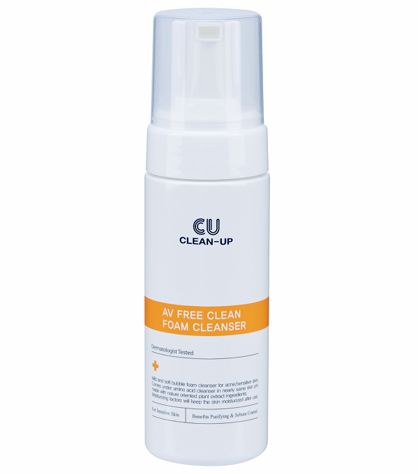 Clean-Up AV Free Clean Foam Cleanser 