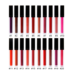 Cosmetic waterproof private label lip stick lips tint matte liquid lipstick