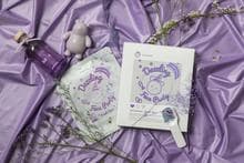 DAZZLING FACE PARTY (HYDROGEL GLITTER MASK) PURPLE SPACE