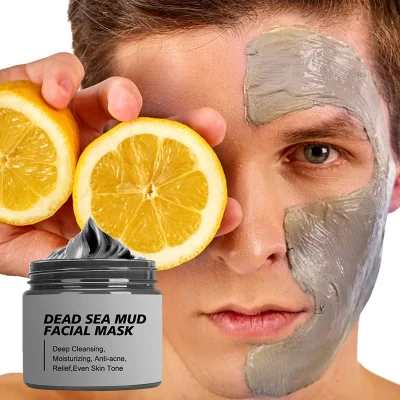 Deep Clean Anti Acne Grey Clay Oil Control Dead Sea Mud Mask