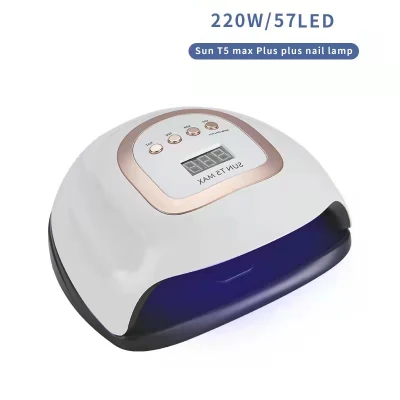 Factory Directly Sales 220W UV LED Nail Lamp Nail Dryer for Nails Gel Polish with 57 Lamp Beads