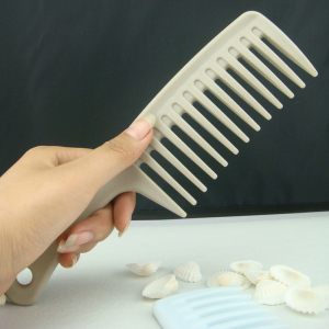 Factory Outlet high quality plastic hair comb wide tooth comb