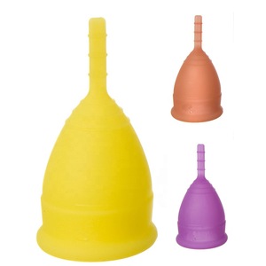 Free sample test medical quality silicone menstrual cup