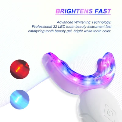 Glorysmile Wireless Charging LED Light Whitening Kit Home Use Wireless Charging Teeth Whitening Kits