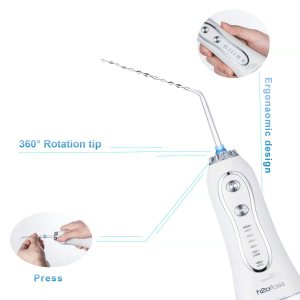 H2ofloss high quality handheld water floss CE/F.D.A certified water jet flosser IPX7 electric flosser