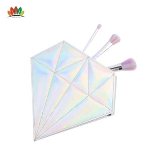 Holographic Brushes Holder Unicorns Gift Makeup Diamond Case Set with Brush
