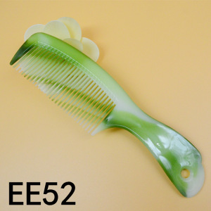 hot sale imitated jade color cheap comb women plastic home casual comb women durable cheap comb