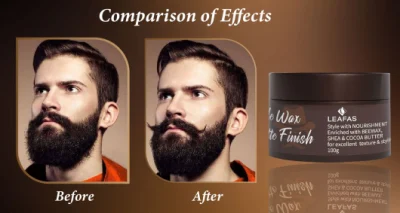 Hot Selling Private Label Men Styling Care Beard Wax with Low MOQ