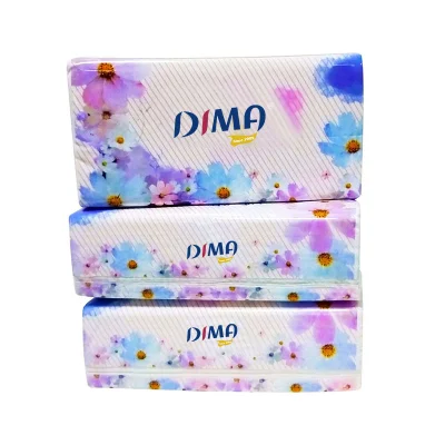 Hotel Household High Quality Comfortable Face Tissues Paper 100 Sheets Facial Tissue