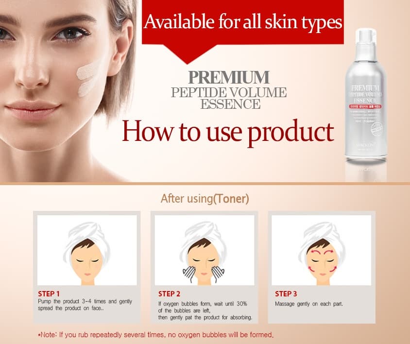 K-Beauty Peptide Anti-wrinkle Face Serum Premium Peptide Volume Essence