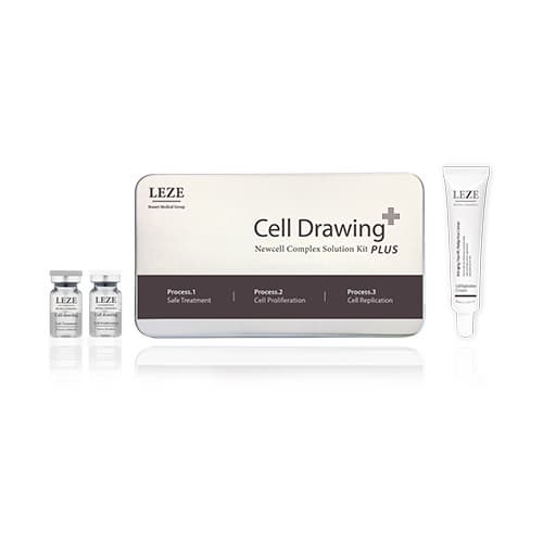 LEZE Cell Drawing  / Aging Care 