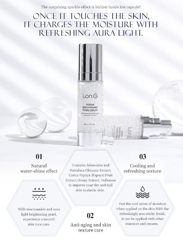 Lon.G REPAIR BRIGHTENING PEARL SERUM