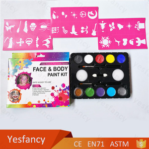 low price face body painting kit supplies wholesale