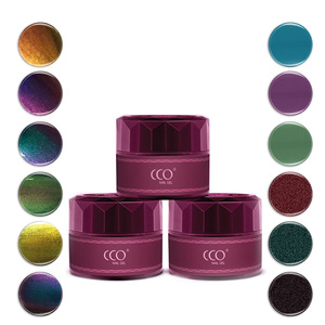 Manicure products manufacturer soak off long-lasting cco uv nail gel lacquer for nail art painting