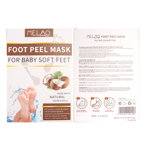 Natural Exfoliating Foot Mask Organic Feet Mask Foot Exfoliation Peeling Mask Exfoliating Peeling Natural Treatment OEM ODM