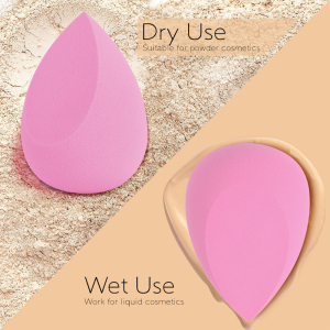 Natural Foundation Makeup Sponge Wholesale Teardrop Private Label Makeup Sponge Blender