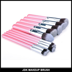 New 10 PCS professional makeup brush set with synthetic hair