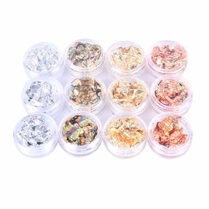 New design hot sale  Nail Foil Sticker for girls gold silver and copper leaf for nail art