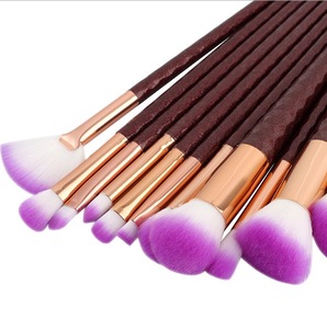 New Fashion Wholesale Fluorescent Handle Makeup Brush Diamond Brush Beauty  Tool  12 Makeup Brush