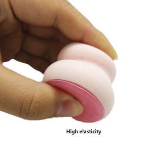 New Reusable Sponge Cosmetic Double Side Silicone Makeup Powder Puff