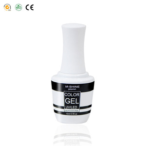 Nianwei nail beauty products New big white bottle 15ml UV Nails Gel Polish