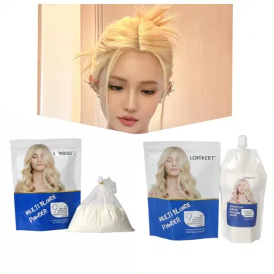 OEM Professional Beauty Salon 8-9 Degree One Time Powder Lightener Powder