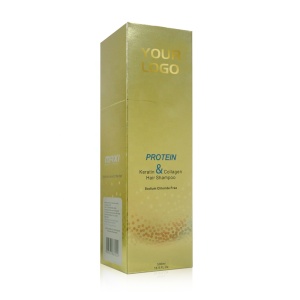 OEM/ODM 500ML keratin hair shampoo with collagen hair protein