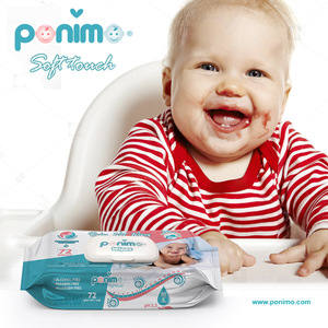 Ponimo High Quality Baby Wet Wipes 72s Turkey