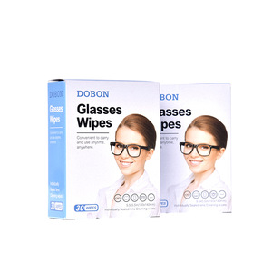 pre-moistened lens wipes eye glasses cleaning wet wipes
