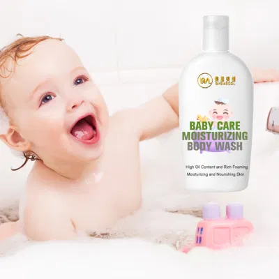 Private label Baby Care Body Wash Lotion with Moisturizing Performance